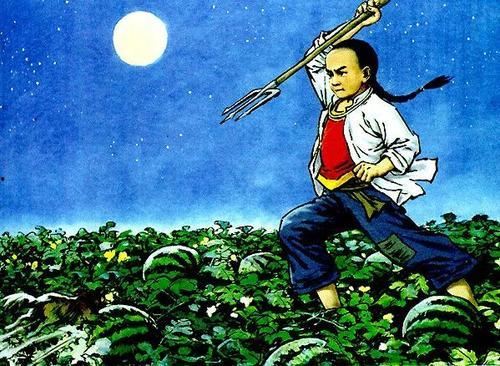 月下看瓜吃刺猹,一场别开生面的夜市奇遇